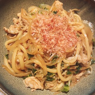 味染み焼うどん